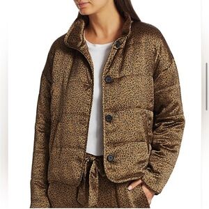Joie
Maysa Leopard Print Puffer Jacket